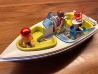 Playmobil Motorboot mit Familie und Schnorchelausrüstung Frankfurt am Main - Kalbach-Riedberg Vorschau