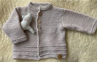 Merinowolle Handarbeit Strickjacke puderrosa Gr.68 Hannover - Vahrenwald-List Vorschau