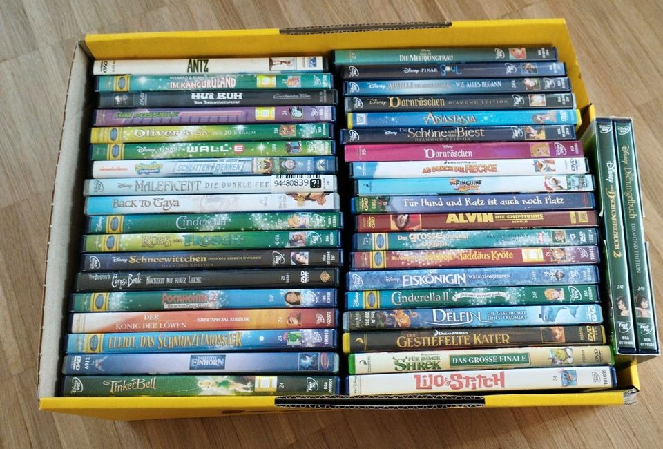 Viele verschiedene Disney Kinder Filme Film DVD in Deggenhausertal