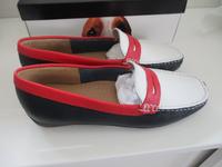 Hush Puppies, Mokkasins, 3 farbig, Blau, rot, weiß, neu, NP 60,00 München - Schwabing-West Vorschau