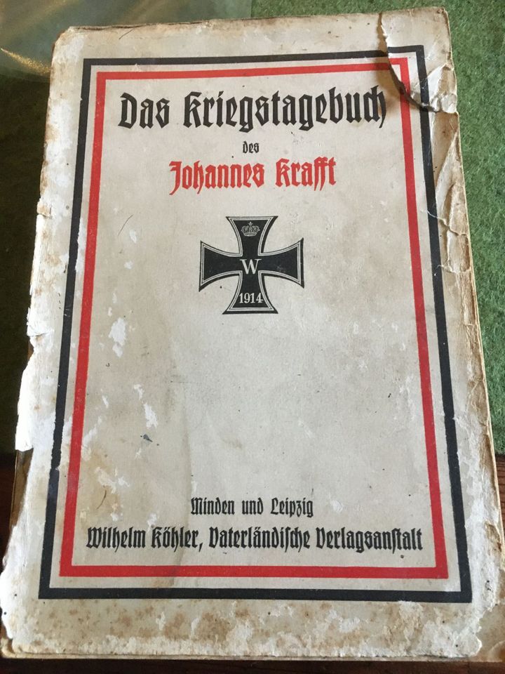 4 Alte Militärhefte 1 Weltkrieg in Herzberg/Elster