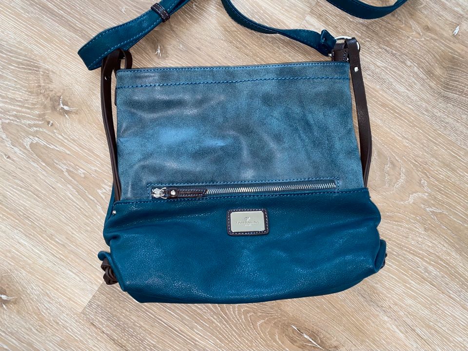 Handtasche Tom Tailor blau Tasche Beutel in Varel