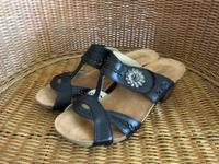 Josef Seibel Pantoletten Gr 38 Sandalen neuwertig Nordrhein-Westfalen - Langenfeld Vorschau