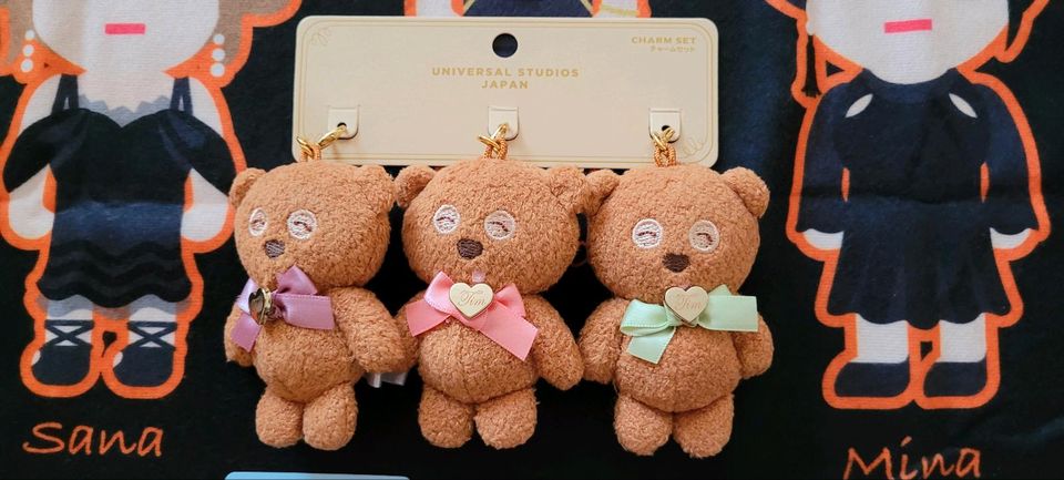 Twice - Misamo Japan Limited Tim Plush Charm Bärchen Anhänger !!! in Goldbeck