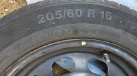 4 Stahlfelgen 7Jx16H2 BMW mit 205/60 R16 92H Winterreifen Conti Brandenburg - Potsdam Vorschau