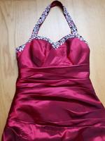 Kleid lang 36 mit Stola, weinrot Hessen - Langen (Hessen) Vorschau