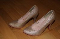 Neue Pumps Gold Glitzer Fasching Größe 37 Bayern - Ansbach Vorschau