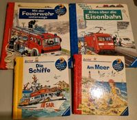 4 Bücher "Wieso? Weshalb? Warum?" | Feuerwehr, Eisenbahn, Schiffe Nordrhein-Westfalen - Neuss Vorschau