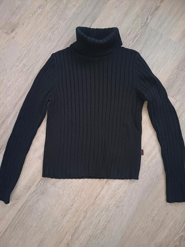 Rolli Rollkragenpullover Pullover Street One schwarz Gr. 36 in Krefeld