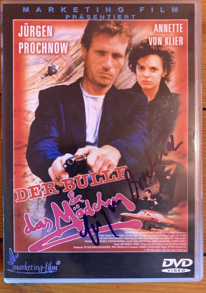 DVD Der Bulle und das Mädchen Jürgen Prochnow Original signiert in Grünstadt
