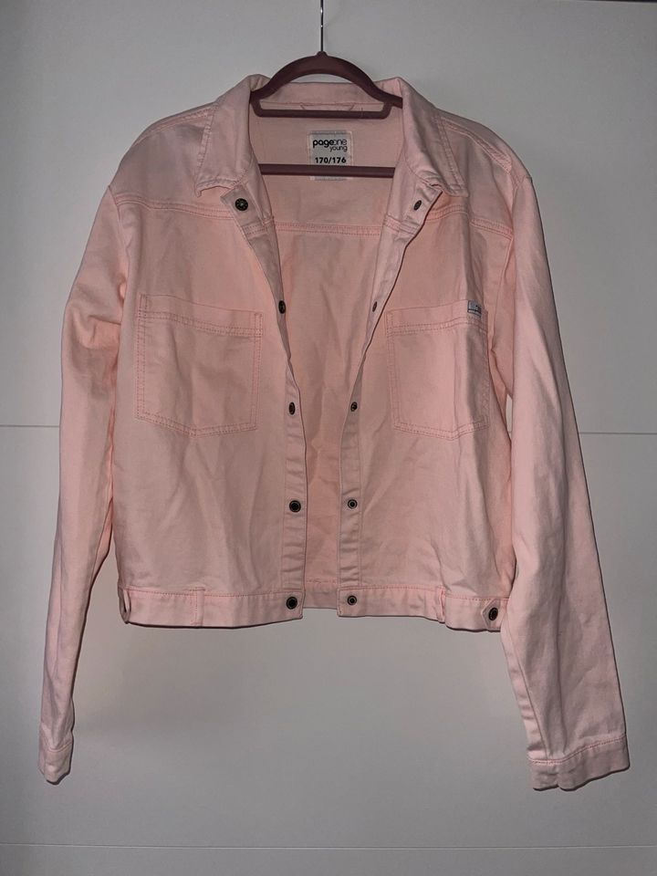 Page one Young Damen Mädchen Jeans Jacke Gr 170/176 40 apricot in Herne