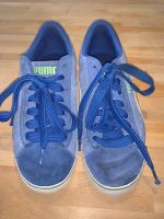 Puma Sneakers, Größe 39 blau mit gelben Streifen Baden-Württemberg - Achern Vorschau