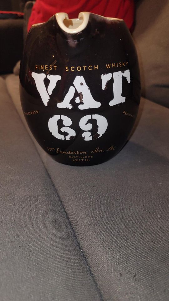 VAT 69, Whiskey Krug, Wasserkrug, Vintage. 60`iger in Hückelhoven