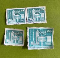 4 x Briefmarke Berlin Alexanderplatz 25 Pfennig Hannover - Vahrenwald-List Vorschau
