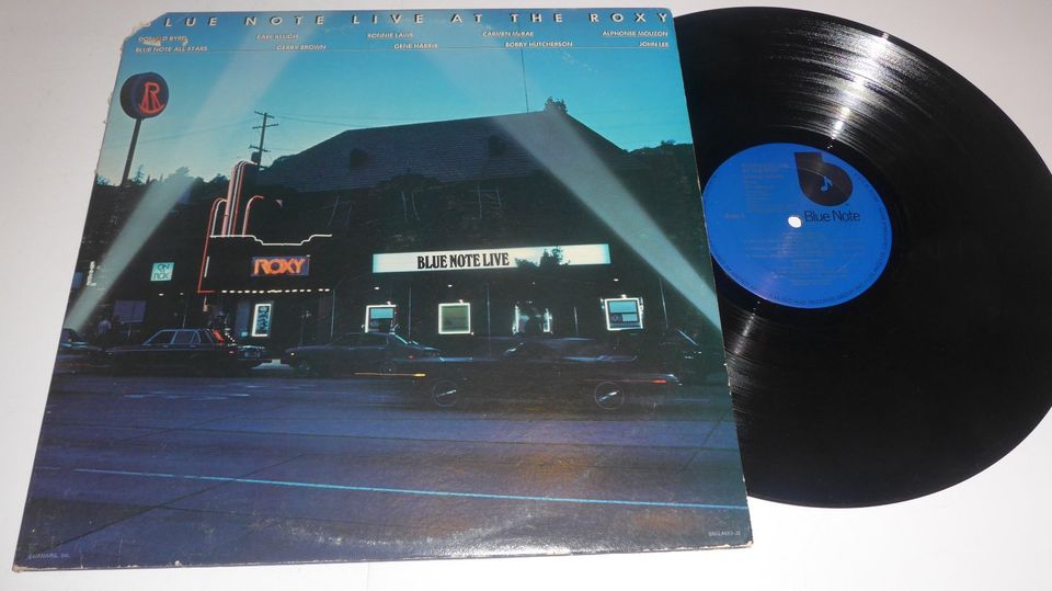 Do LP Blue Note Live At The Roxy - USA Blue Note BN-LA663-J2 in Geist