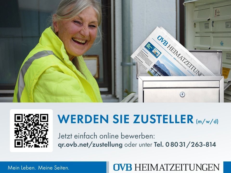 Zeitungszusteller in Prien (m/w/d) OVB Heimatzeitungen in Prien