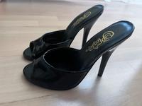Pleaser High Heels Mules Gr.37 Lack Schwarz Nürnberg (Mittelfr) - Mitte Vorschau