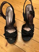 Plateau Peep Toe Glitzer Hessen - Groß-Bieberau Vorschau