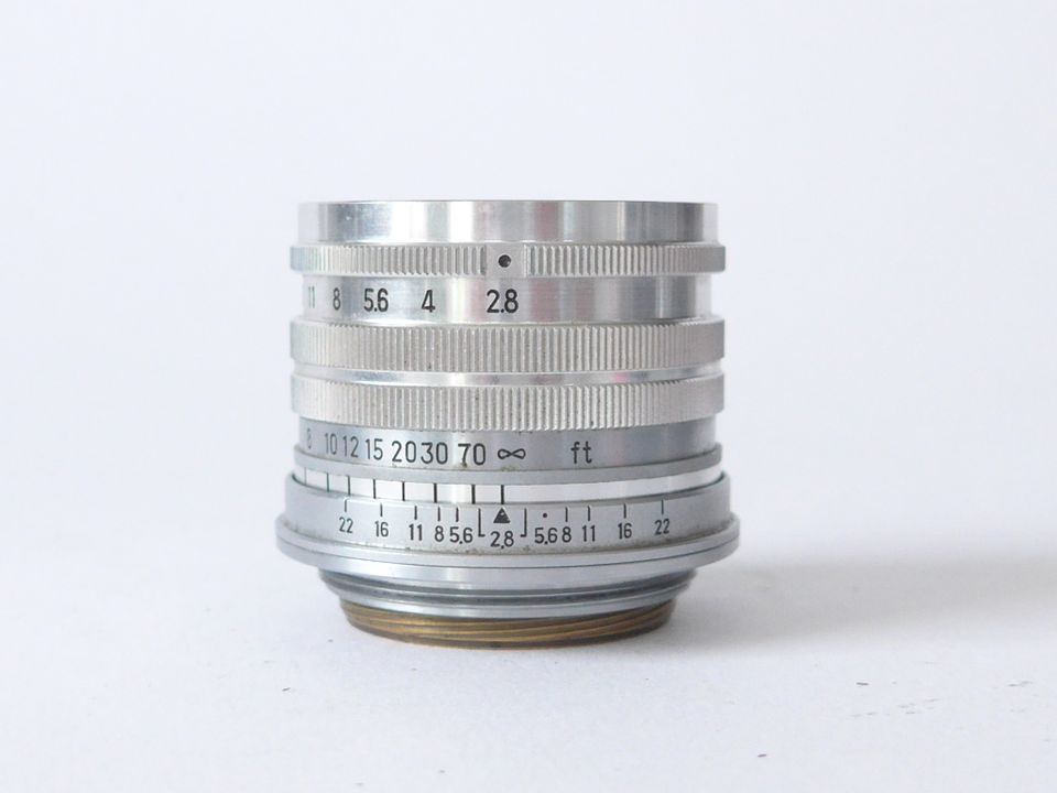 Chiyoko SUPER ROKKOR 5cm 2.8 M39 LTM Messsucher Objektiv #Q-168 in Borken