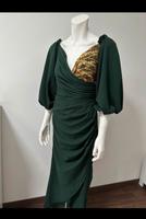 ✨Shein Abendkleid Gr.36 neu Grün Gold✨ Nordrhein-Westfalen - Herten Vorschau