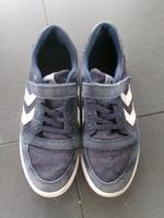 Hummel Turnschuhe Größe 37 blau Bayern - Lauf a.d. Pegnitz Vorschau