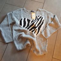 Kuschelpulli grau schwarz weiß Gr. XL neu Nordrhein-Westfalen - Hüllhorst Vorschau