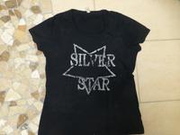 Schwarzes glitzer T'Shirt,Sternmotiv,Multiblu,Gr.XXL Nordrhein-Westfalen - Hille Vorschau