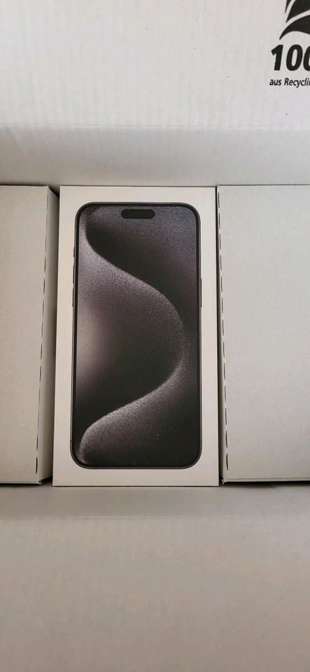 Iphone 15 Pro Max, 256 GB Black Titanium,  NEU/UNGEÖFFNET in Seevetal