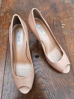 Geox Peeptoe Pumps in Rosé-Gold, Gr. 37 – edel & bequem Leipzig - Schleußig Vorschau
