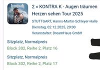 Kontra K 2 Sitzplätze Stuttgart 2.12.25 Baden-Württemberg - Sachsenheim Vorschau