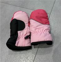 PUSPLU Handschuhe Fäustlinge Kinder rosa pink 3-4 Jahre Größe 2 Hessen - Schaafheim Vorschau