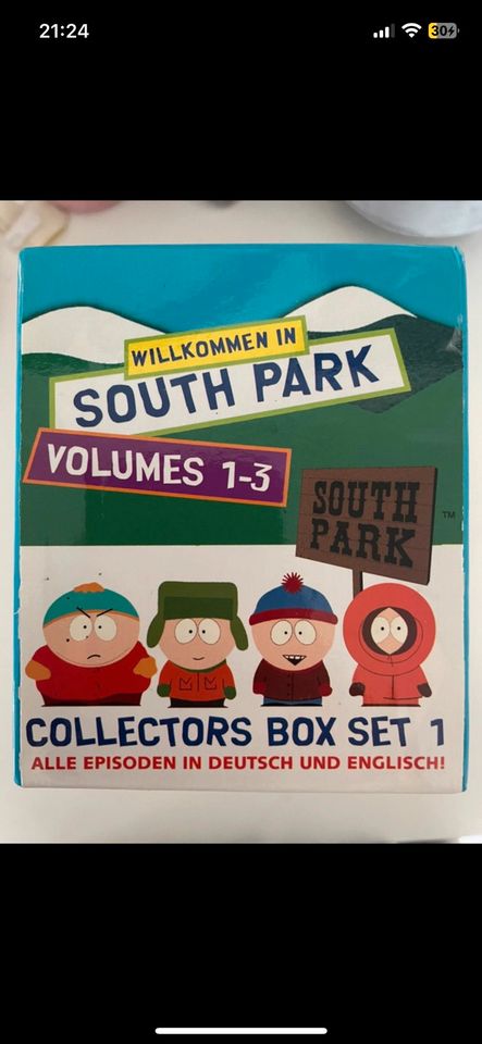 South Park - Collectors VHS Box Set 1 Volumes 1-3 in Hamburg