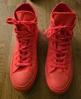 Converse Chucks Hightop All Stars Leon Rot Gr. 41,5 Rheinland-Pfalz - Mainz Vorschau