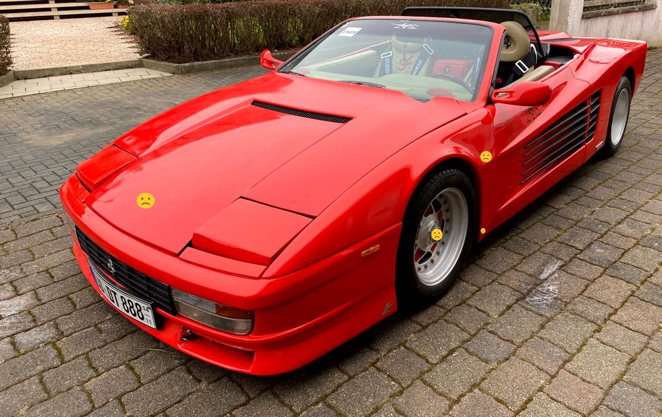 Pontiac Fiero Cabrio Roadster Replica Replika Nachbau Breitbau in Platten