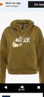 Sweatjacke Nike top M np 80€ khaki yoga Baden-Württemberg - Tübingen Vorschau