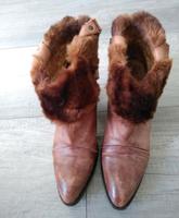 xyxyx Leder Stiefeletten Gr. 41 braun Nordrhein-Westfalen - Dorsten Vorschau