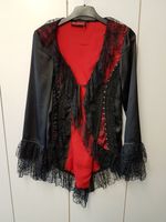 Poizen Industries Lace Gothic Jacket schwarz/rot in Größe S Baden-Württemberg - Friedrichshafen Vorschau