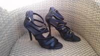 Leder High Heels Sandalette Riemchen Gr. 41 braun * APART Brandenburg - Bernau Vorschau
