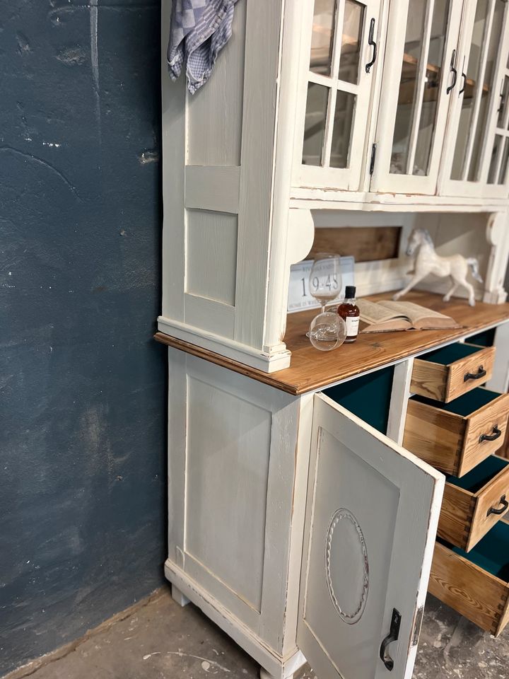 Shabby Chic Fabrik ❤️ antik Buffet Buffetschrank Vitrine Anrichte in Sendenhorst