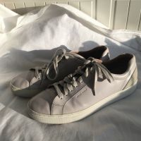 Hugo Boss Sneaker 41 Tendenz 42 grau weiß Echt Leder Schuh Hamburg - Bergedorf Vorschau