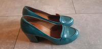 Fly London Pumps Gr.38 Leder petrol Niedersachsen - Oldenburg Vorschau