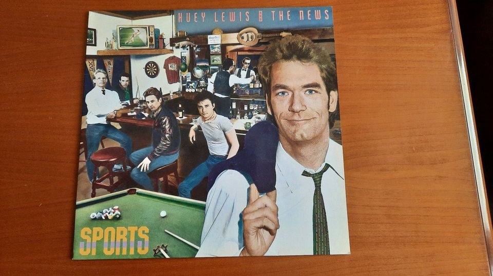 Lp Huey Lewis And The News-Sports in Berlin