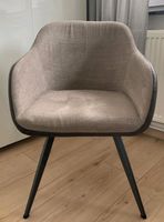 Stuhl Esszimmerstuhl Lounge Sessel beige braun Stoff kein Leder Bochum - Bochum-Nord Vorschau