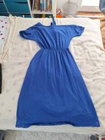 Blaues Baumwollkleid Größe 36/38 Niedersachsen - Braunschweig Vorschau