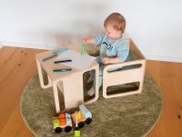 Montessori Kinderstuhl, der mitwächst, (unmontiert, ohne Farbe) Baden-Württemberg - Reutlingen Vorschau