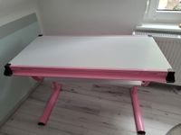 Schreibtisch/ Schulschreibtisch/ höhenverstellbar/ weiß, pink Berlin - Köpenick Vorschau