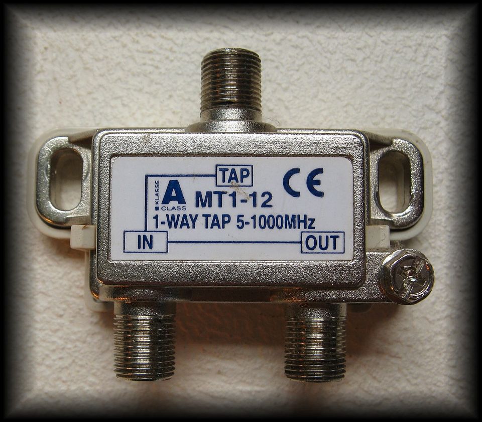 Antennenabzweiger, One Way Tap 5-1000 Mhz in Rochlitz