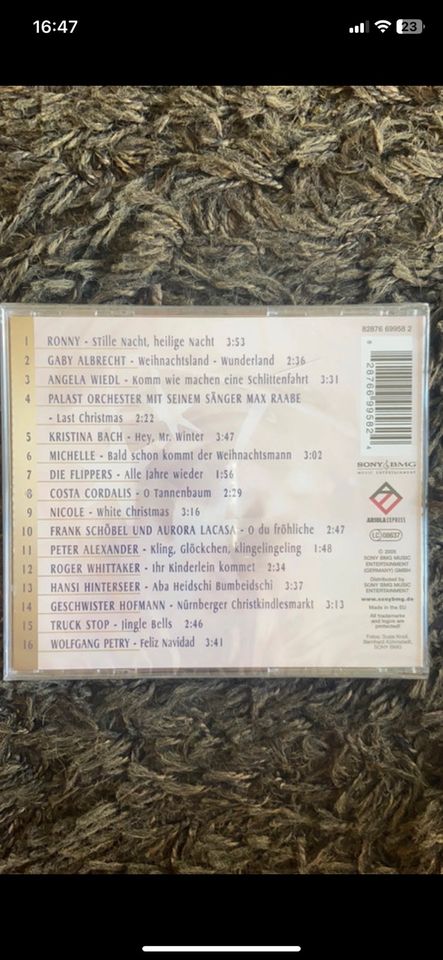 Weiße Weihnachten CD in Walzbachtal