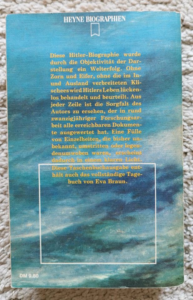 Adolf Hitler - Biographie von Werner Maser 1975 in Langenfeld