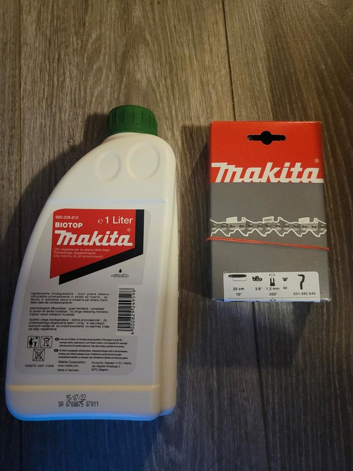 Makita Kettensägekette/ Kettensägeöl in Herne